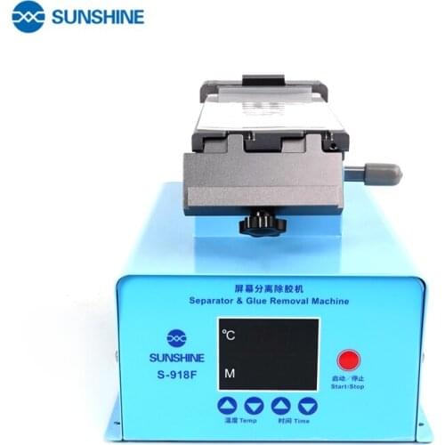 Newest SS-918F LCD edge screen remover Machine separation glue 360 Rotating Platform Separator Magnetic buckle LCD Repair tools