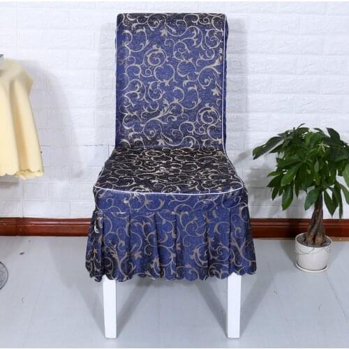 2021 New Hotel Dining Table Hotel Chair Cover Wedding Joint Stool Cover Restaurant Seat Cover Wholesale for Living Room Plain