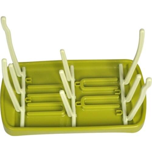 Portable Baby Bottle Rack Detachable Feeding Bottle Drying Rack Nipple Shelf Pacifier Holder