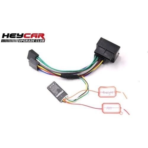 EASY INSTALL FOR VW RCN210 UPGRADING CONVERSION CABLE With CanBus Gateway emulator Simulator