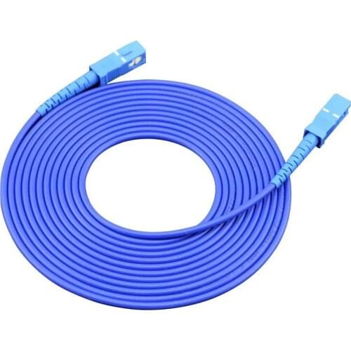 SC/UPC-SC/UPC 5PCS Armoured SM Fiber Optic Patch Cord Jumper 3.0mm Fibra Optica FTTH Single Mode