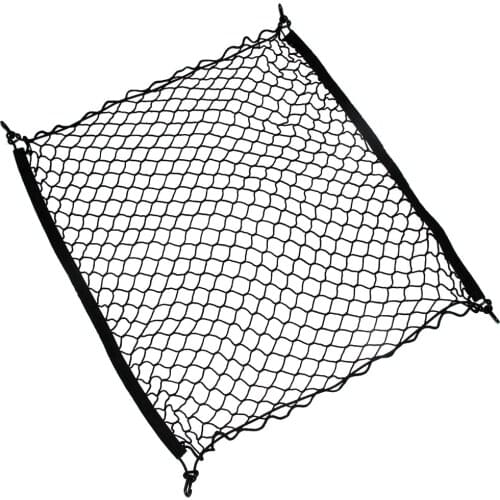 Car Mesh Cargo Net Holder Trunk Auto Elastic Storage 4 Hook For Volvo S40 S60 S70 S80 S90 V40 V50 V60 V90 XC60 XC70 XC90