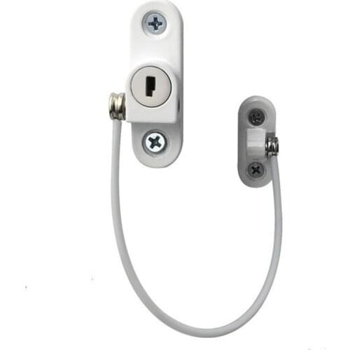 1PCS Window safety Chain Lock prevent Sliding doors windows Security Stopper Children Security Protection Hardware Accessories