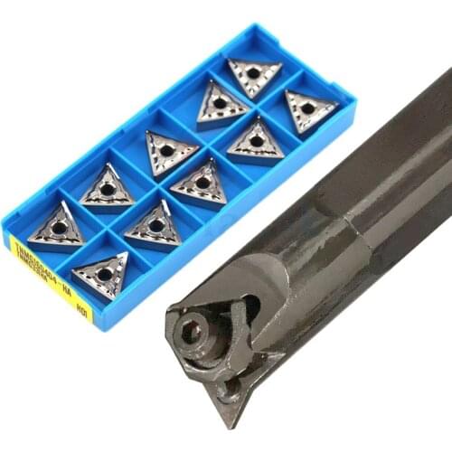 1pc S25S-WTUNR16 Deflection angle 93° High-quality CNC lathe internal turning toolholders+10pcs TNMG16 Hard alloy Cutting insert