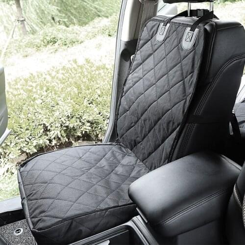 Pet Car Booster Seat Front Seat Cover for Dog Cat, Portable 2-in-1 Dog Seat Protection Non-Slip Waterproof