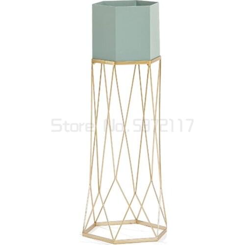 Living room flower rack Yang Taibei Ou Tieyi shelf bedroom simple floor flower pot rack indoor light luxury net red shelf