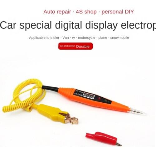 Car Circuit Repair Digital Display Test Pencil Repair Line Induction Test Pencil Car Test Pen Test Lamp 2.5-32V