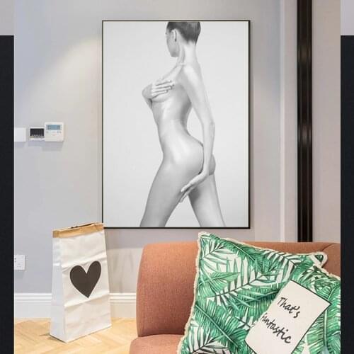 Beautiful Female Model Canvas Painting Modern Nude women Posters and Prints Wall Art for Living Room Home Decoration Cuadro