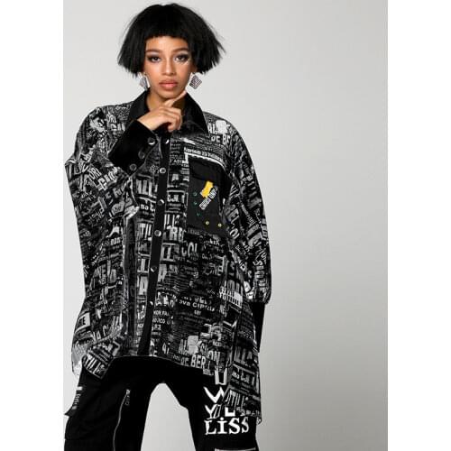 Liser Black And White Blouses