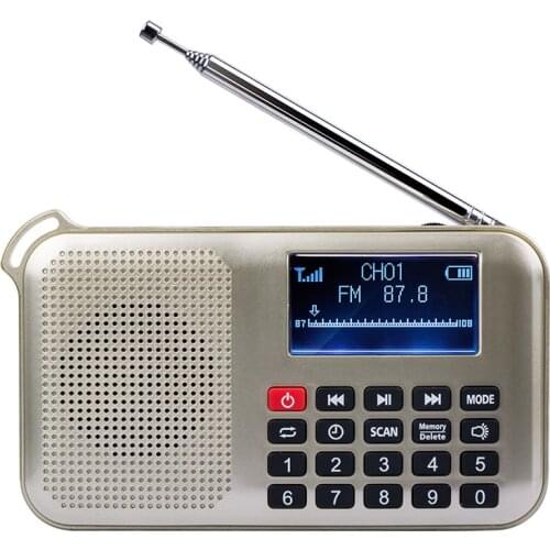 Mini Solar Power Speaker Mp3 Audio Music Player with Led Emergency Light