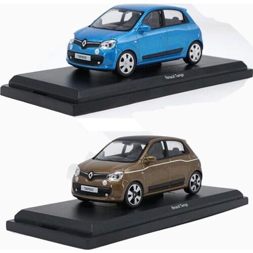 Simulation Alloy Car Model 1:43 NOREV Renault Twingo Collection Ornaments Decoration Birthday Present Gifts Toys for Boys