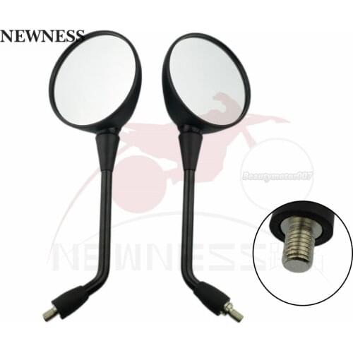 Motorcycle 8mm Black Left Right Rear view mirror For BMW R1200 GS Adventure 2007-2008