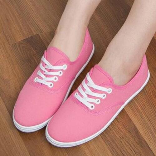 2020 new fashion canvas shoes female tide small white shoes new couple candy color flat student shoes shoes hot sell shoes