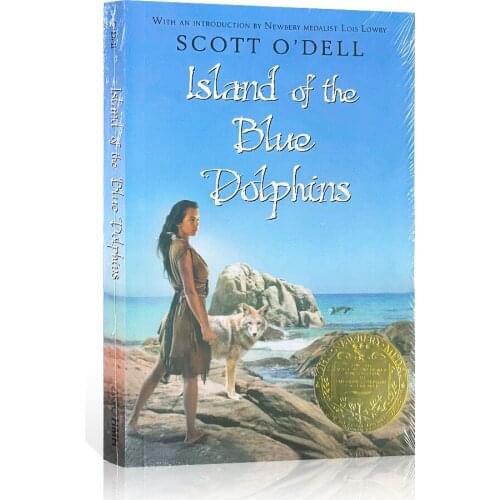 Island of The Blue Dolphins By Scott O'Dell Childrens Literature Fiction Books In English Original Reading Story Books
