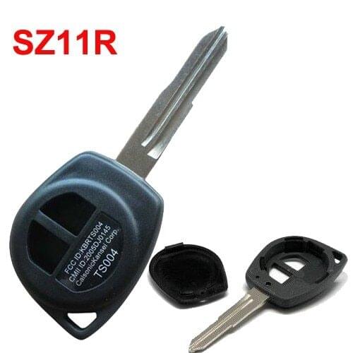 2 Buttons Replacement Remote key Shell Case For Suzuki Swift SX4 Liana Aerio Vitara Jimny XL7 With SZ11R Blade Fob Key Cover