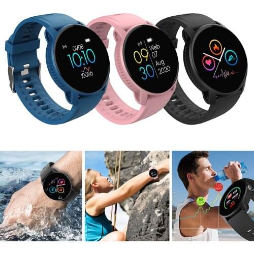 Sports Fashion Smart Watch Men Fitness Bracelet Heart Rate Blood Pressure Monitoring Sports Tracker Smartwatch Gift for Women