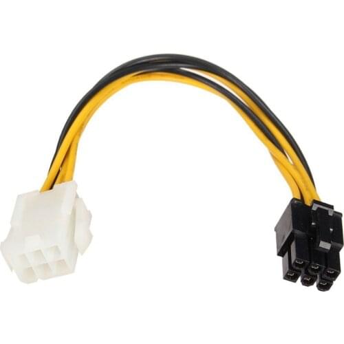 Power Extension 6-pin to 6-pin PCI-e PCIe Power Cable FOR Apple Mac Video Card