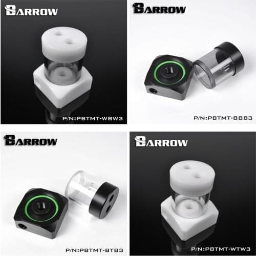 Barrow DDC Water Pump-Reservoir Integral Modified Suite(Black/Transparent Black/White) PBTMT