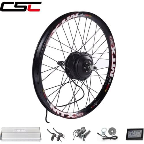 EBike Rear Wheel Conversion Kit 36V 350W Electric bicycle Conversion Kit With 20A Controller For 20-29 inch 700C Bike