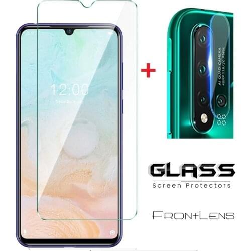 Tempered Glass for Doogee N20 S95 Pro GLASS Protective Camera Lens Film on Doogee N20 (Y9 Plus) 6.3"Screen Protector cover