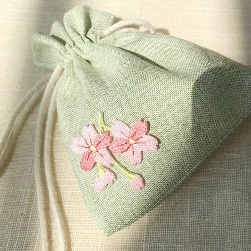 10pcs/lot AHYONNIEX Brand Cherry Blossoms Flower Patches Iron On Parches for Baby Clothing Shoes Bags DIY Accessories