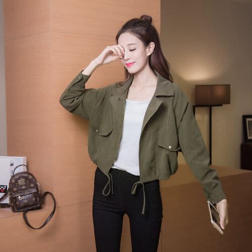 2020 Solid Turn-down Collar Jean Jacket for Women Loose Casual Fashion Coats Korean Style Female Denim Short Top Feminine J108