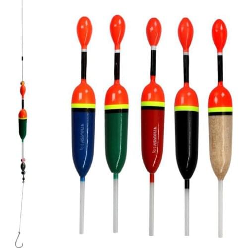 5pcs/lot 15g 5g Fishing Slip Float Bobber Rigs Balsa Wood Fishing Float Bobber Fishing accessories