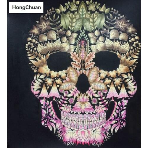 5D Diamond Painting Full Square/Round Diamond Embroidery Abstract Skull Handmade Rhinestone DIY Mosaic Home Decoration Gift