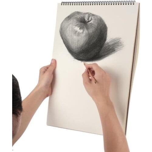 Vintage A5 30Sheets Sketch Book For Drawing Painting Professional Card Paper Book Stationery Supplies Sketch Cattle School T1O2