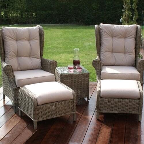 Freeshipping Lounger Outdoor Rattan Sofa Lying Bed Balcony Villa Outdoor PU Rattan Chairs Sets