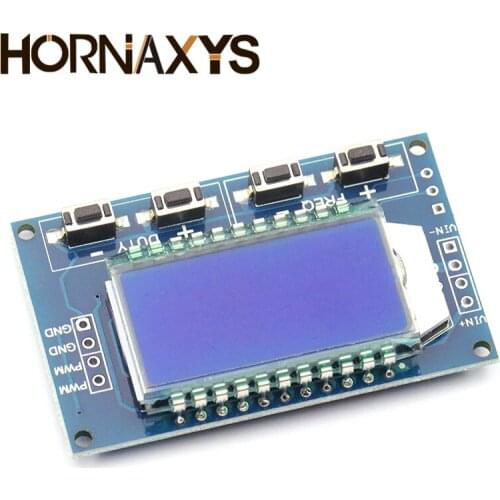 Signal Generator PWM Pulse Frequency Duty Cycle Adjustable Module LCD Display 1Hz-150Khz 3.3V-30V PWM Board Module