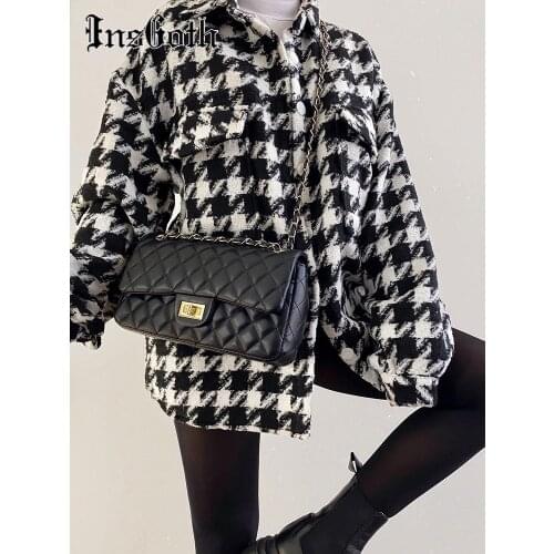 Женские шерстяные пальто INSGOTH China At AliExpress