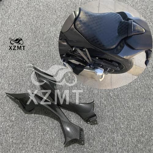 Motorcycle Seat Side Panel Fairing kits in Carbon Fiber Pattern For Kawasaki Z1000 2014 2015 2016 2017 2018 2019