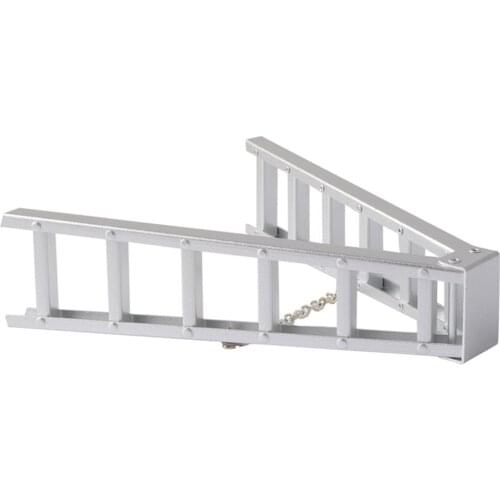 100MM Aluminum Mini Ladder for 1:10 RC Rock Crawler Axial SCX10 90046 D90 D110 TAMIYA CC01 Traxxas TRX-4