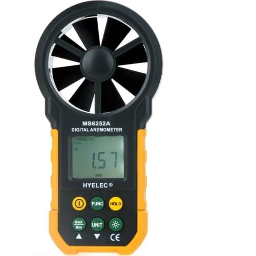 Multifunction Anemometer High Quality LCD Digital Wind Speed Meter Air Flow Tester Backlight