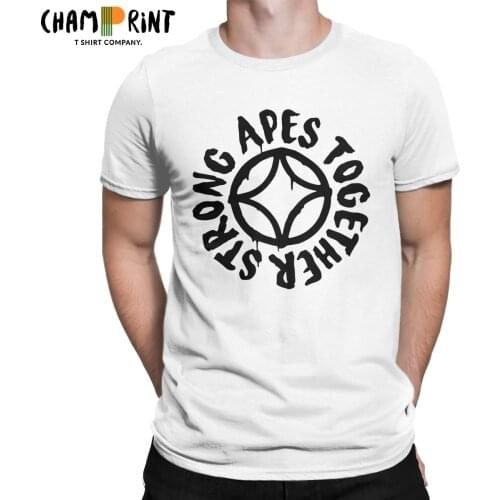 Mens Apes Together Strong T Shirts Panet of the Apes GME WSB Wallstreetbets Tops Fashion Round Neck Tee Shirt 4XL 5XL T-Shirt