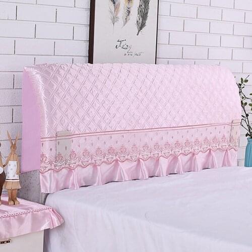 Silk Imitation Bedside Cover Bed Covers All-inclusive Bed Cover Bedspreads Home Textile Bedroom Decor