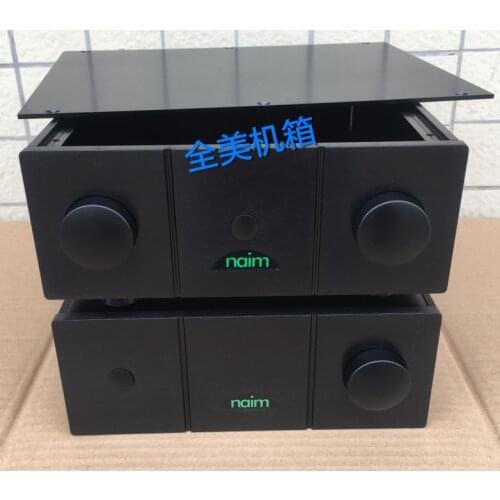 Naim All aluminum amplifier chassis / Preamplifier case / AMP Enclosure DIY box (230 *90*308mm)