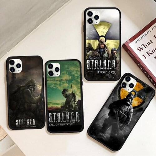 Stalker Clear Sky Phone Case Rubber For iphone 12 11 Pro Max Mini XS Max 8 7 6 6S Plus X 5S SE 2020 XR cover
