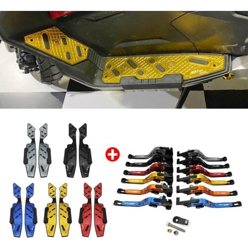 SEMSPEED ADV150 logo Motorcycle Footrest Footboard Step Pegs Plate Parking Brake Levers For Honda ADV 150 adv150 2019 2020 2021
