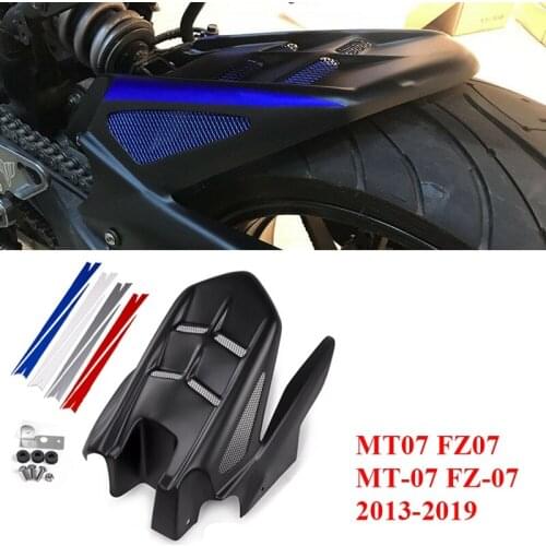 Motorcycle Rear Wheel Fender Mudguard Extender Splash Guard for Yamaha MT07 FZ07 MT-07 FZ-07 2013-2016 2017 2018 2019
