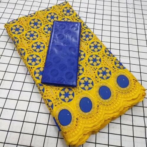 2021 2.5 +2.5 Yards Latest Bazin Brocade New Female And Embroidered Fabric Cotton Lace Dubai Swiss Prom Dresses Wedding Damask