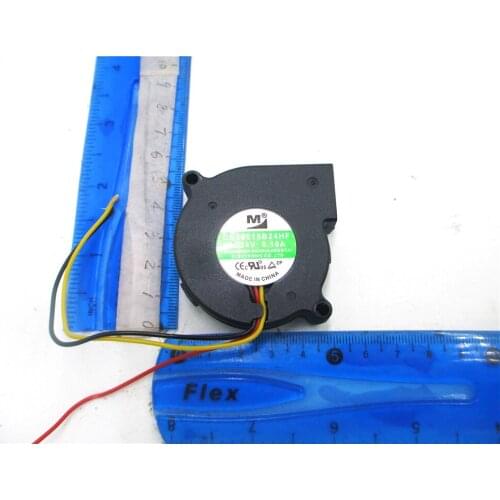 3D Printer Blower Fan 5015 24V 0.41A Double Bearing Fan Centrifugal DC Cooling Turbo Fan 5015S DB05015B24HF