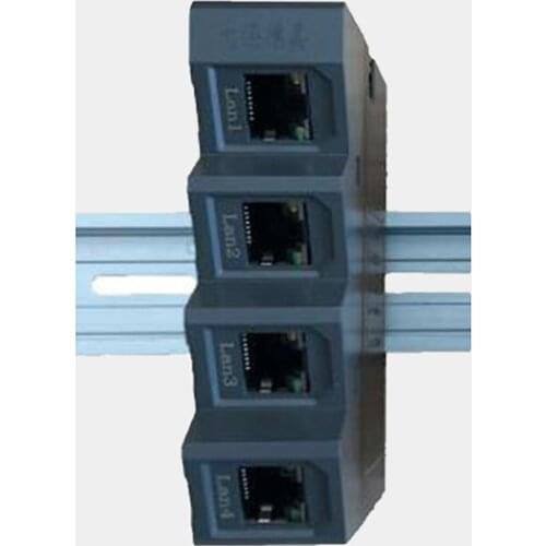 European style 4-port industrial switch