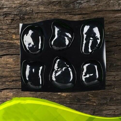 Casts Master Pebbles Concrete Mold Step Stones Plaster Mold Cobblestones Mould Plastic AC889