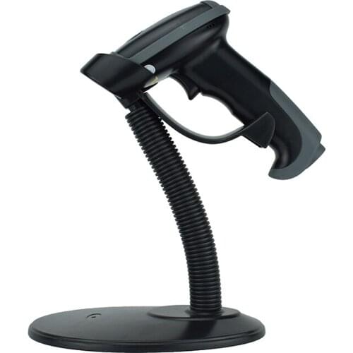 Hot Sale 1D Auto Sensing Wired Laser Barcode Scanner With Stand Support Manual