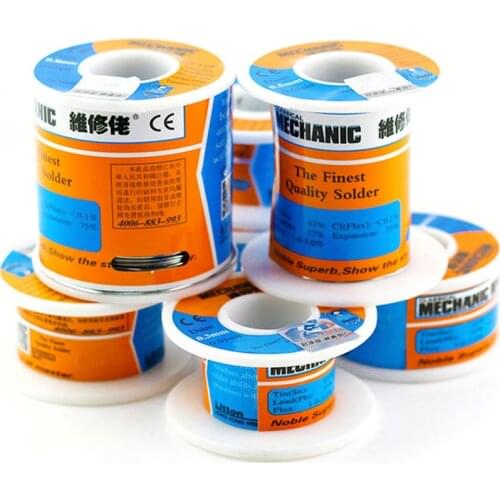 MECHANIC 100g Solder Silk low Temperature Rosin Flux Low Melting Point Solder Wire Soldering Tin BGA Welding
