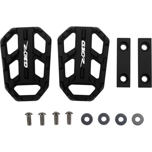 MTKRACING CNC motorcycle accessories billet foot wide pedal pedal rest pedal for BMW G310R 2017-2019 G 310R g310r