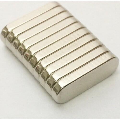 N50 Neodymium Magnet 19.05x6.35x2.54mm Rare Earth Permanent Magnets NdFeB Block Super Powerful Craft Magnetic Parts