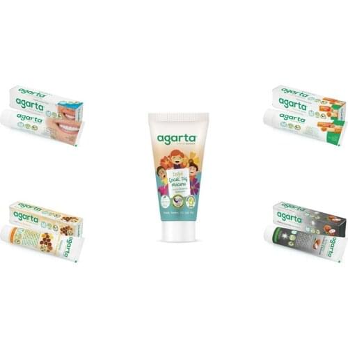 Agarta Toothpaste Family Pack of 5